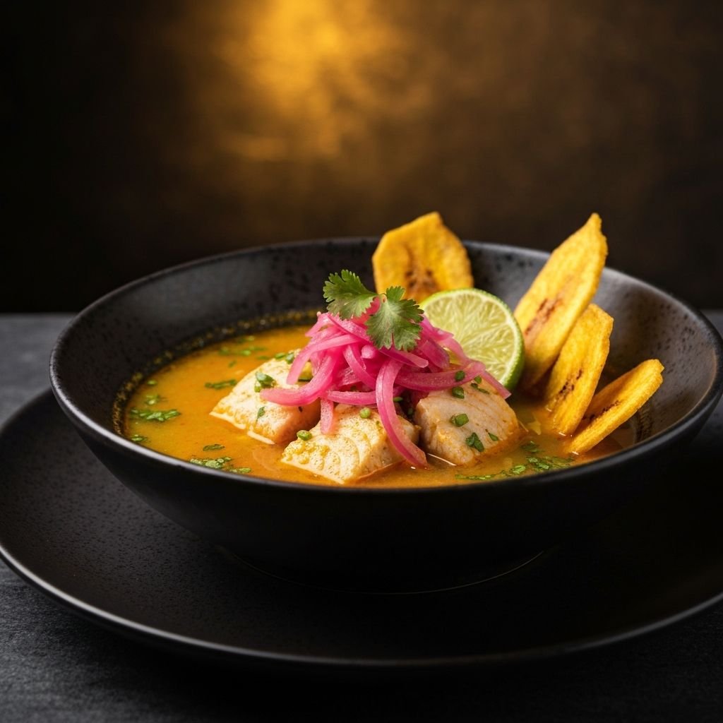 Encebollado tradicional ecuatoriano